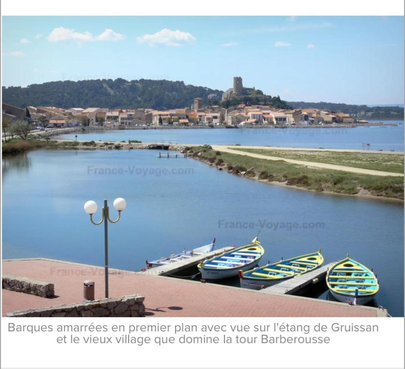 L Appart D Ange 1 Idealement Situe 37M2 Entre Port Et Village Gruissan Exteriér fotografie